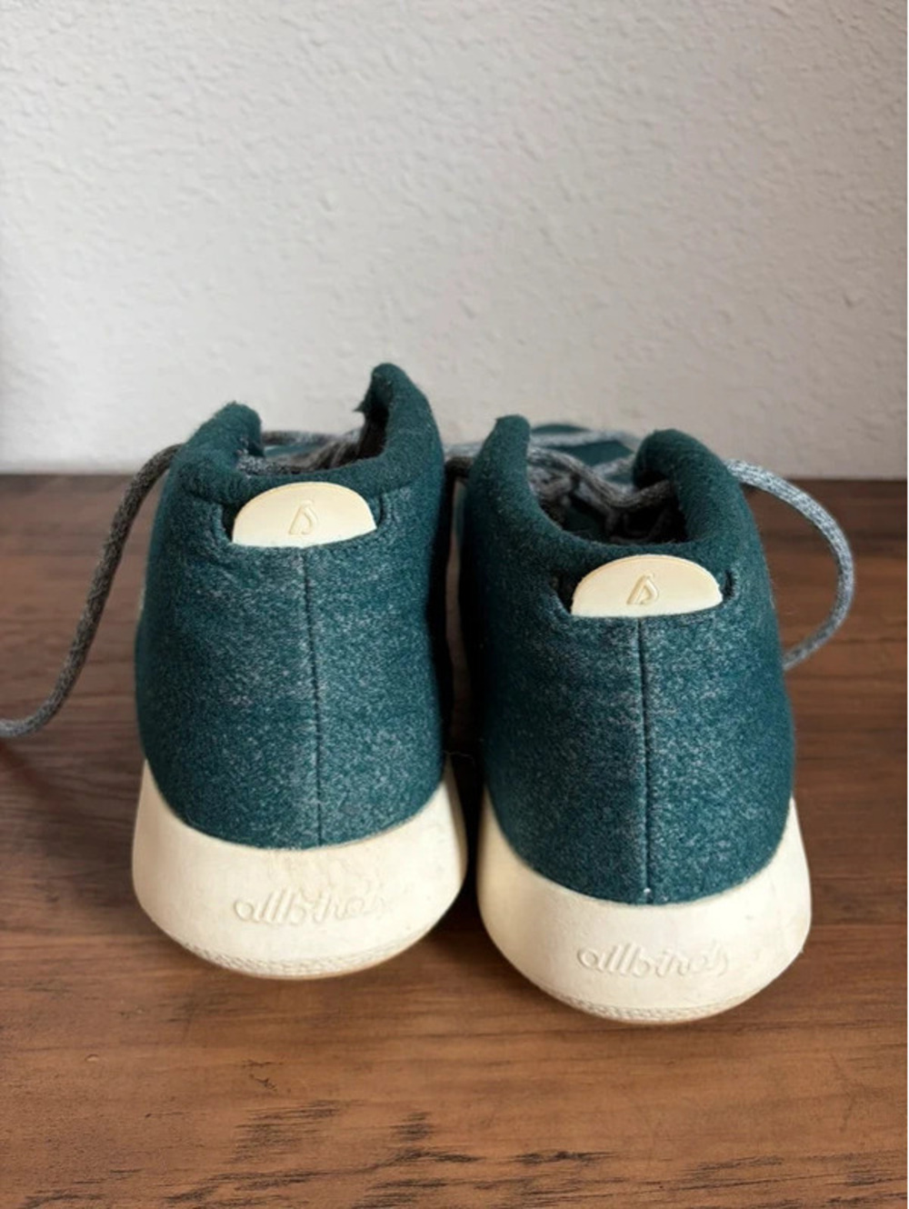 Men's Allbirds merino wool shoes size M11. Some wear/pilling on inside heels